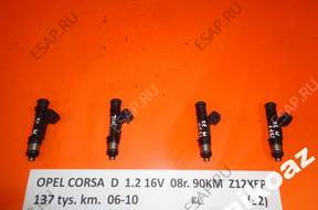 Форсунка OPEL CORSA D 1.2 16V 08 90KM