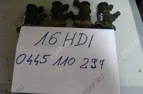 Форсунка  PEUGEOT 3008 1.6HDI 110KM 0445 110 297