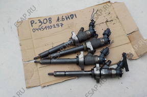 Форсунка  peugeot 308 1,6 hdi 0445110297