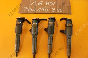 Форсунка PEUGEOT 308 207  1.6 E HDI 0445110340