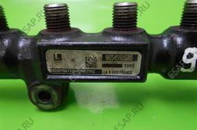 Форсунка PEUGEOT 407 1.6 HDI ТОПЛИВНАЯ РАМПА 9654592680