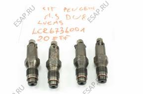 Форсунка PEUGEOT PARTNER 206 1.9 DW8  LCR6736001