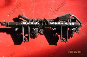 Форсунка RENAULT DACIA 1.2 2010 год ТОПЛИВНАЯ РАМПА