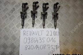 Форсунка  RENAULT MASTER 2.2 DCI 0986435016