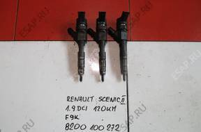 Форсунка RENAULT SCENIC II 1.9DCI   8200100272