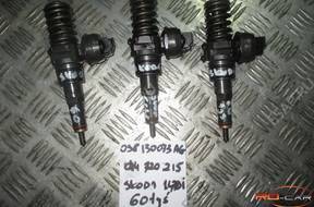 Форсунка SKODA FABIA II VW 1.4 TDI BNV  0414720215