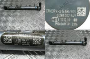 Форсунка ТОПЛИВНАЯ РАМПА BMW X1 2.0D 0445214135