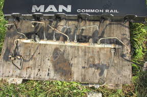Форсунка  ТОПЛИВНАЯ РАМПА COMMON RAIL ТРУБКА  MAN TGA EURO 3 4