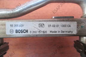 Форсунка ТОПЛИВНАЯ РАМПА  OPEL 1.6 TURBO 0208151220 55355609