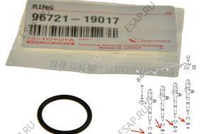 Форсунка TOYOTA RAV4 II 00 05 2.0 D 4D O RING