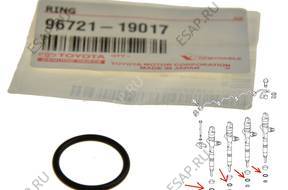 Форсунка TOYOTA RAV4 IV 13  2.0 2.2 D4D O RING