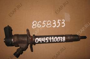Форсунка  VOLVO S60 S80 2,4 D5 2002 год BOSCH 0445110078