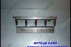Форсунка VOLVO S60 V70 00  2.5 T  ТОПЛИВНАЯ РАМПА