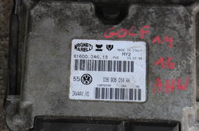GOLF 4 1.4 16V БЛОК УПРАВЛЕНИЯ 036906014AA 61600.346.13