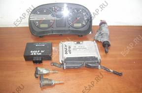 GOLF 4 1.9 TDI 038906012M БЛОК УПРАВЛЕНИЯ ЗАМОК ЗАЖИГАНИЯ КОМПЛЕКТ