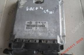 golf 4 bora A3 БЛОК УПРАВЛЕНИЯ 1.9 TDI 038906019AM