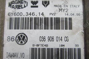 GOLF 4 IV 1.4 16V БЛОК УПРАВЛЕНИЯ ДВИГАТЕЛЕМ 036906014CG