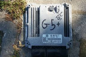 Golf 5 6 plus + БЛОК УПРАВЛЕНИЯ 03G906016T 0281011956