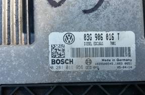 Golf 5 6 plus + БЛОК УПРАВЛЕНИЯ 03G906016T 0281011956
