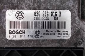 GOLF 5 GOLF V 1.9 TDI КОМПЛЕКТ ЗАЖИГАНИЯ STARTER