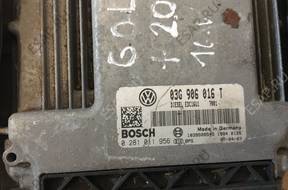 GOLF 5 V PLUS 2.0 TDI БЛОК УПРАВЛЕНИЯ ДВИГАТЕЛЕМ 03G906016T