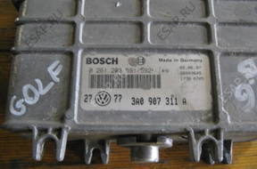 Golf III Vento БЛОК УПРАВЛЕНИЯ ДВИГАТЕЛЕМ 3A0907311A 1.6 B