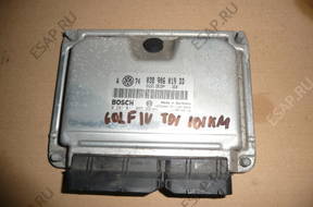 GOLF IV 1.9 TDI 101KM БЛОК УПРАВЛЕНИЯ ДВИГАТЕЛЕМ 038906019DD
