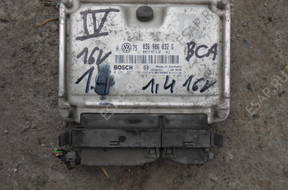 GOLF IV LEON BCA 1.4 16V 2001 год. БЛОК УПРАВЛЕНИЯ