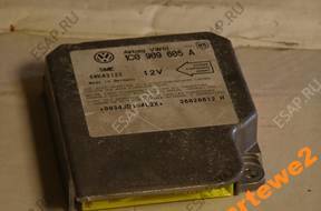 GOLF IV LEON I СЕНСОР БЛОК УПРАВЛЕНИЯ AIRBAG 1C0909605A
