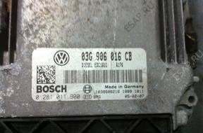 GOLF V 1.9 TDI 105 03G906016CB БЛОК УПРАВЛЕНИЯ EUROPEJSKI