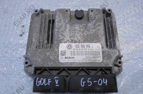 GOLF V 5 БЛОК УПРАВЛЕНИЯ ДВИГАТЕЛЕМ 0281014899 03G906056J