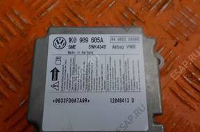 GOLF V CADDY 1k0909605a БЛОК УПРАВЛЕНИЯ AIRBAG