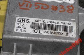 HONDA CIVIC 01-05 5D БЛОК УПРАВЛЕНИЯ SRS AIRBAG МОДУЛЬ P-