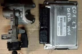 HONDA CIVIC 1,7 CDTI ДИЗЕЛЬ БЛОК УПРАВЛЕНИЯ КОМПЛЕКТ KLUCZY