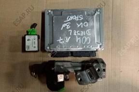 HONDA CIVIC 1,7 CDTI ДИЗЕЛЬ БЛОК УПРАВЛЕНИЯ КОМПЛЕКТ KLUCZY