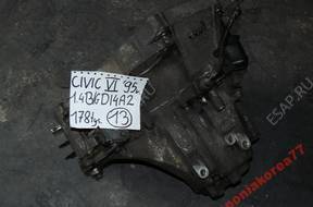 HONDA CIVIC 1995 год, 1.4B КОРОБКА ПЕРЕДАЧ D14A2