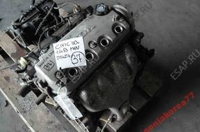 HONDA CIVIC 2000 год, 1.4 бензиновый двигатель D14Z4