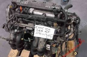 HONDA CIVIC 2001 год, 1.6B двигатель D16W7