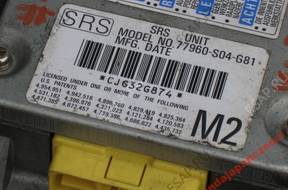 HONDA CIVIC 95-01 3D БЛОК УПРАВЛЕНИЯ AIRBAG СЕНСОР SRS P