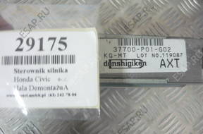 HONDA CIVIC БЛОК УПРАВЛЕНИЯ ДВИГАТЕЛЕМ 37700P01G02