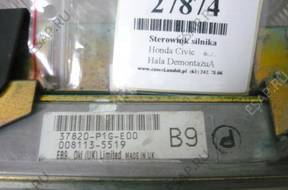 HONDA CIVIC БЛОК УПРАВЛЕНИЯ ДВИГАТЕЛЕМ 37820P1G