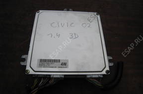 HONDA CIVIC VII 02 3D 1.4 БЛОК УПРАВЛЕНИЯ 37820-PMA-E01