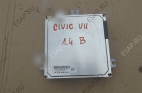 Honda Civic VII 1.4B БЛОК УПРАВЛЕНИЯ 37820-PMA-G11