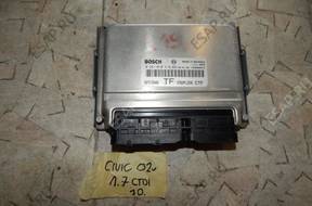 HONDA CIVIC VII 1.7 CTDI 02 год,. БЛОК УПРАВЛЕНИЯ 0281010419