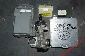 HONDA CIVIC VII 1.7B БЛОК УПРАВЛЕНИЯ 37820-PLR-E25