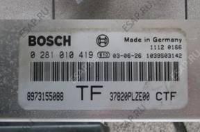 HONDA CIVIC VII КОМПЛЕКТ БЛОК УПРАВЛЕНИЯ ЗАМОК ЗАЖИГАНИЯ 1,7 CTDI