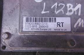 HONDA JAZZ III 1.2 БЛОК УПРАВЛЕНИЯ ЗАМОК ЗАЖИГАНИЯ 37820-RB2-G13