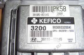HYUNDAI I10 08-13 БЛОК УПРАВЛЕНИЯ ЗАМОК ЗАЖИГАНИЯ 39110-03145
