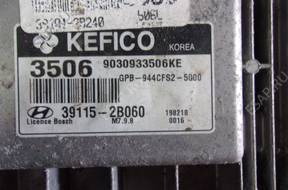 HYUNDAI I20 1,4  КОМПЛЕКТ ЗАЖИГАНИЯ 39115-2B060 ИММОБИЛАЙЗЕР