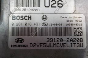 Hyundai I40 МОДУЛЬ БЛОК УПРАВЛЕНИЯ ДВИГАТЕЛЕМ 39120 2A208 *